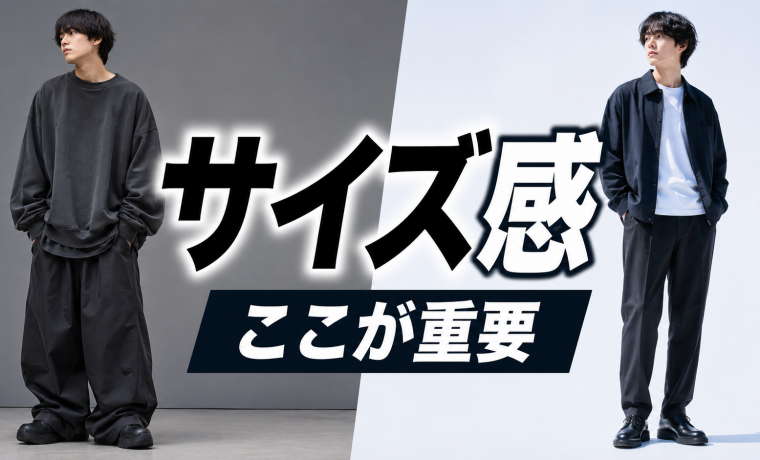 ストリートファッションのサイズ感とは？ダサく見えないシルエットの作り方